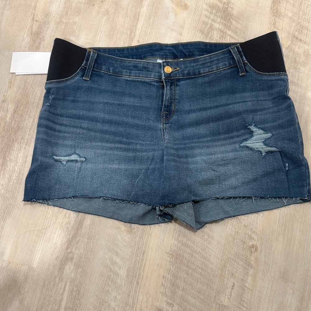 Isabel Maternity by Ingrid & Isabel Blue Jean Shorts